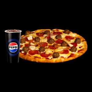 9 Inch Pizza Meal Deal
